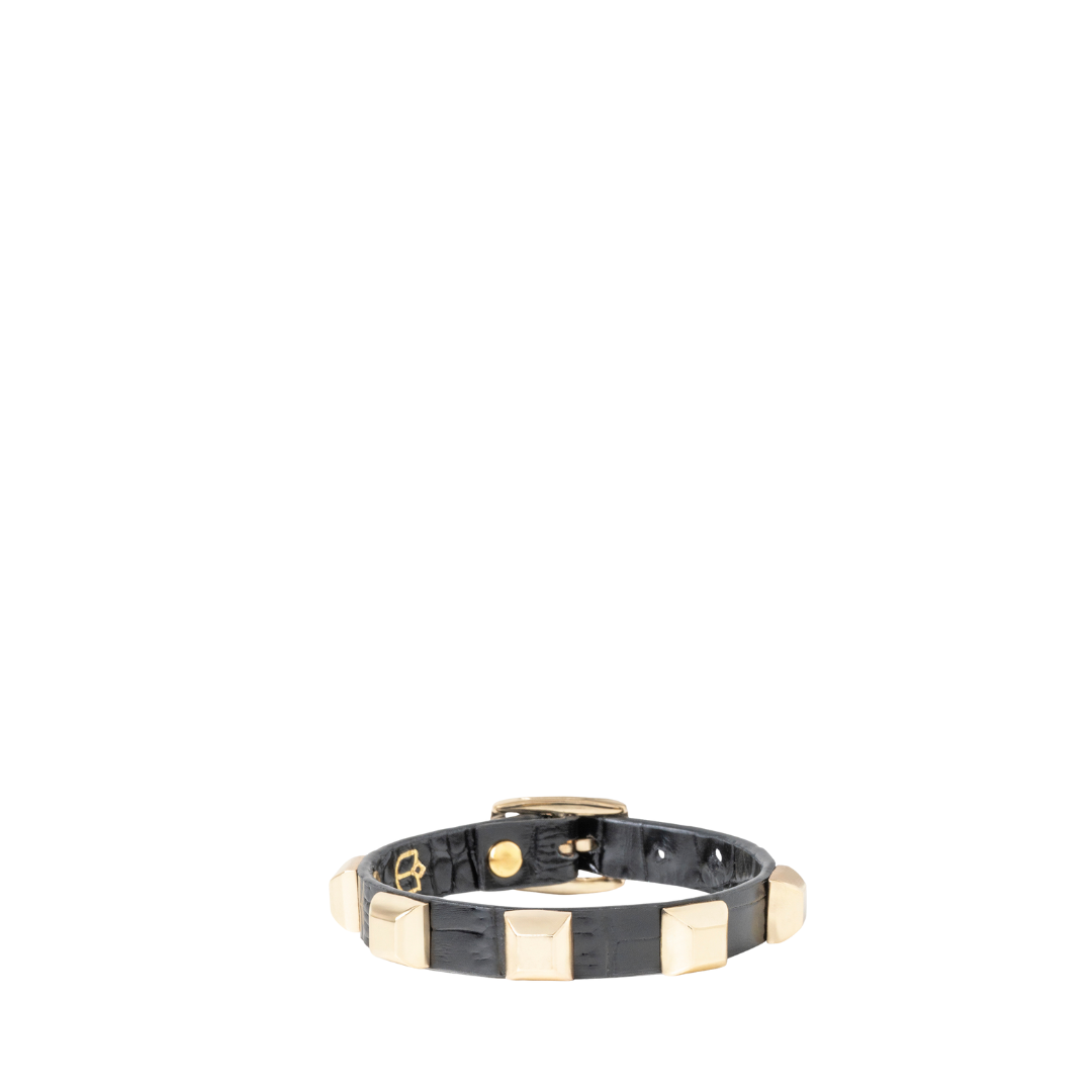 PAO BRACELET BLACK CROC