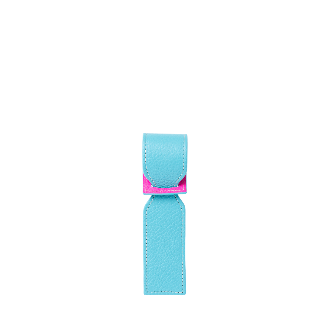 JET TAG TEAL SUPER NEON PINK