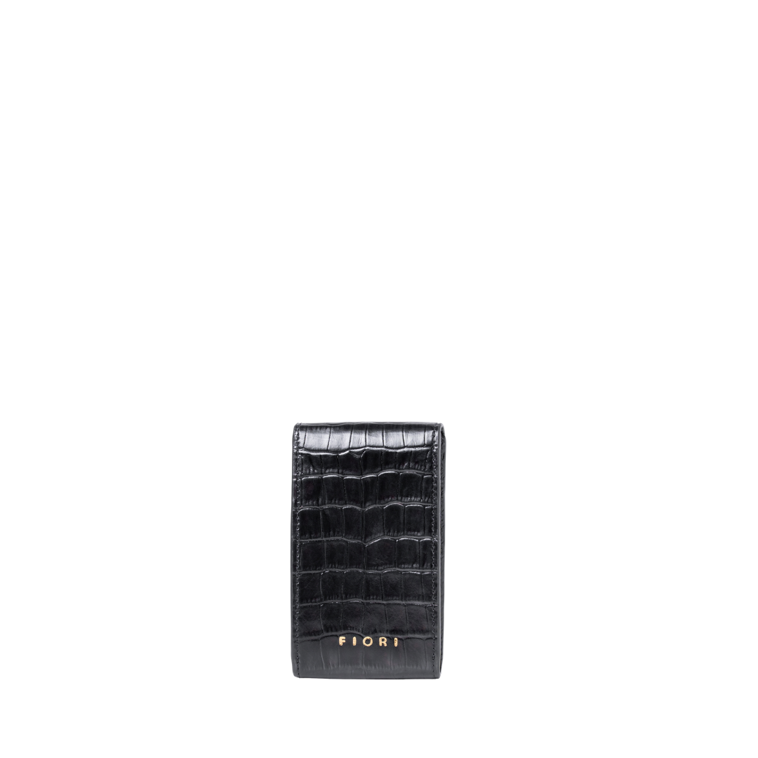 OWEN WATCH CASE BLACK CROC