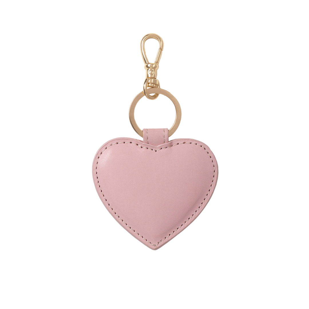 HEART KEYCHAIN LIGHT PINK