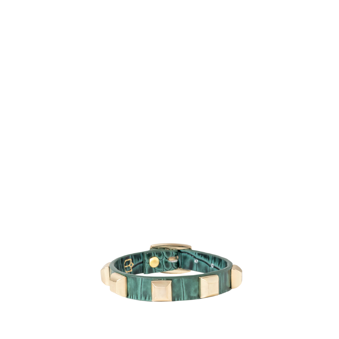 PAO BRACELET GREEN CROC
