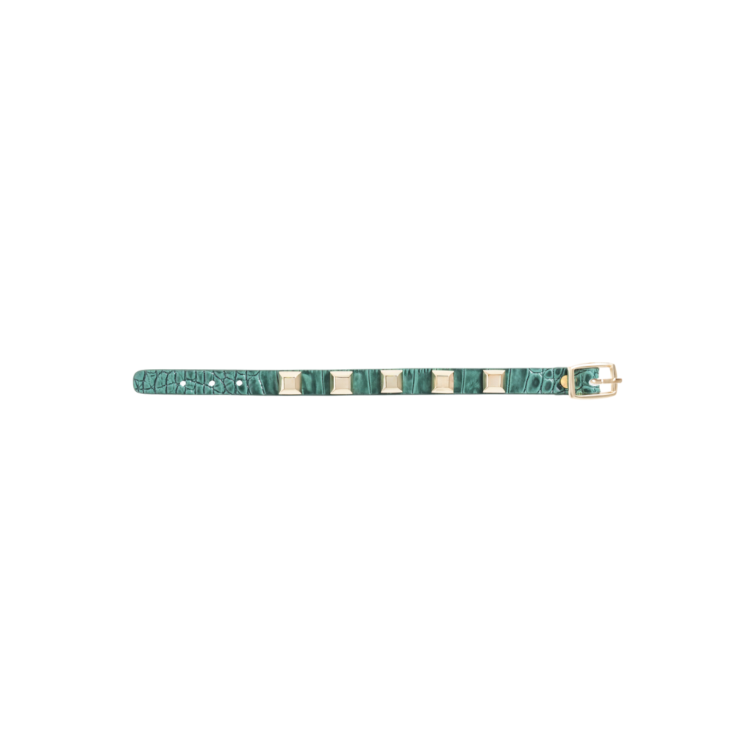 PAO BRACELET GREEN CROC