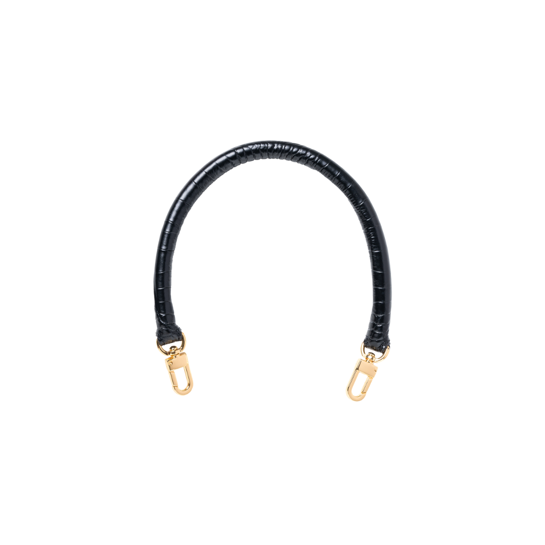 VERA HANDLE BLACK CROC