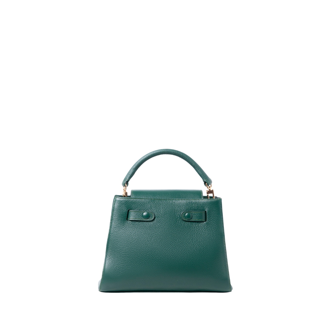 ALEKSANDRA MIDI HUNTER GREEN