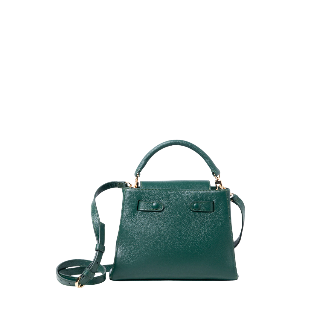 ALEKSANDRA MIDI HUNTER GREEN