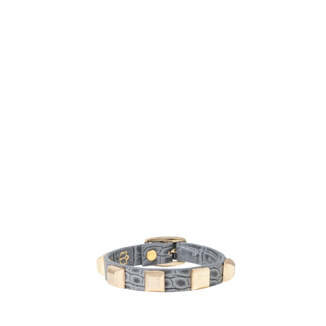 PAO BRACELET GREY CROC