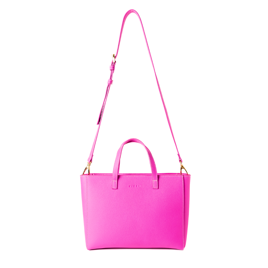 CAMILLE MIDI SUPER NEON PINK