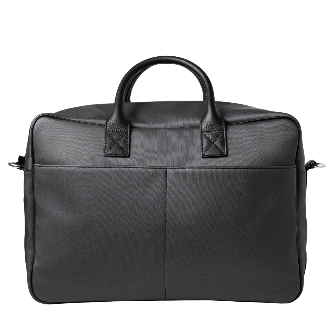 AP TRAVEL BLACK LEATHER AND FABRIC