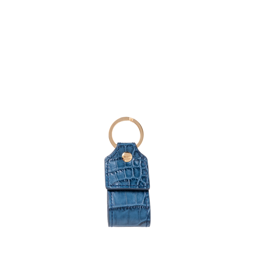 CHARLIE KEYCHAIN BLUE CROC