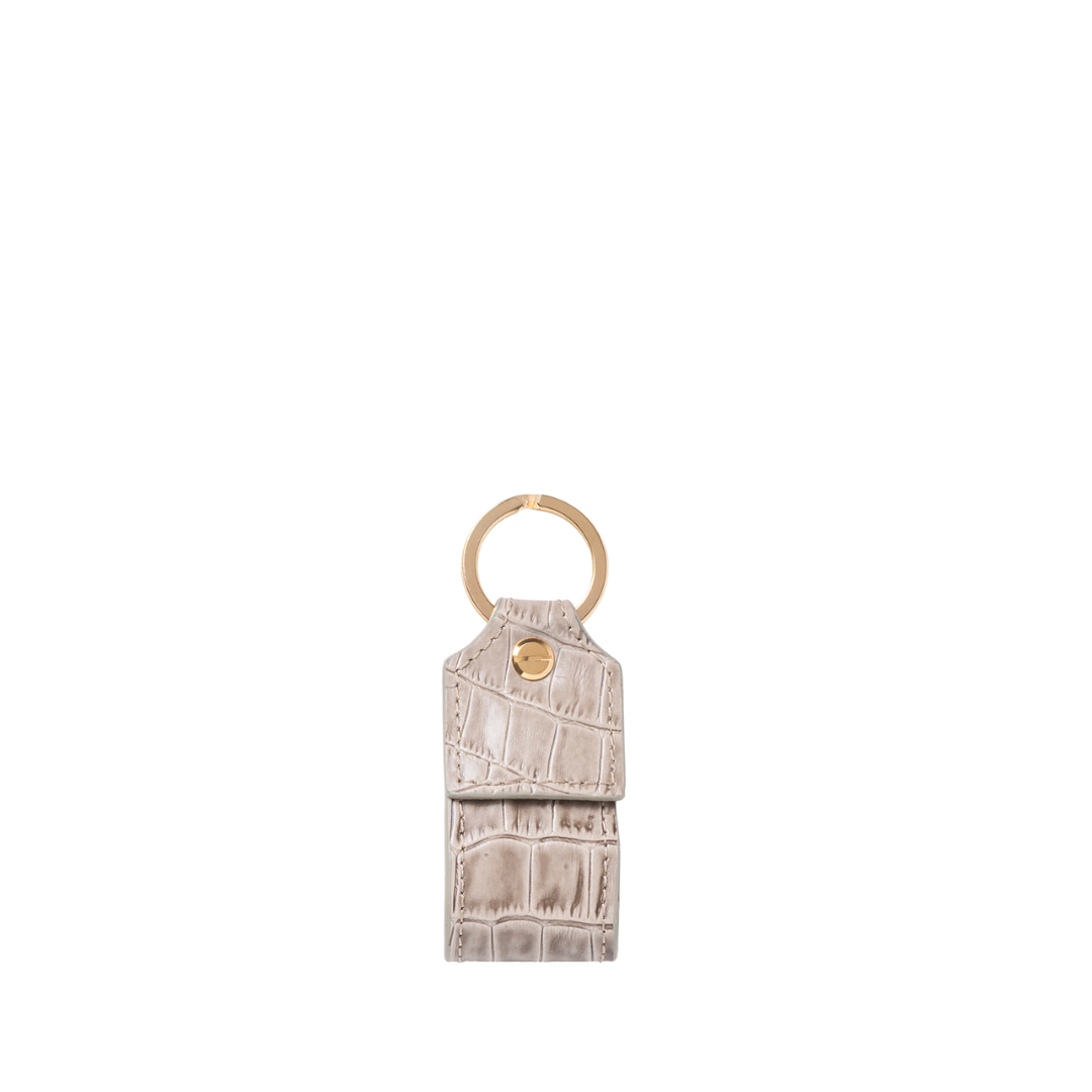 CHARLIE KEYCHAIN TAUPE