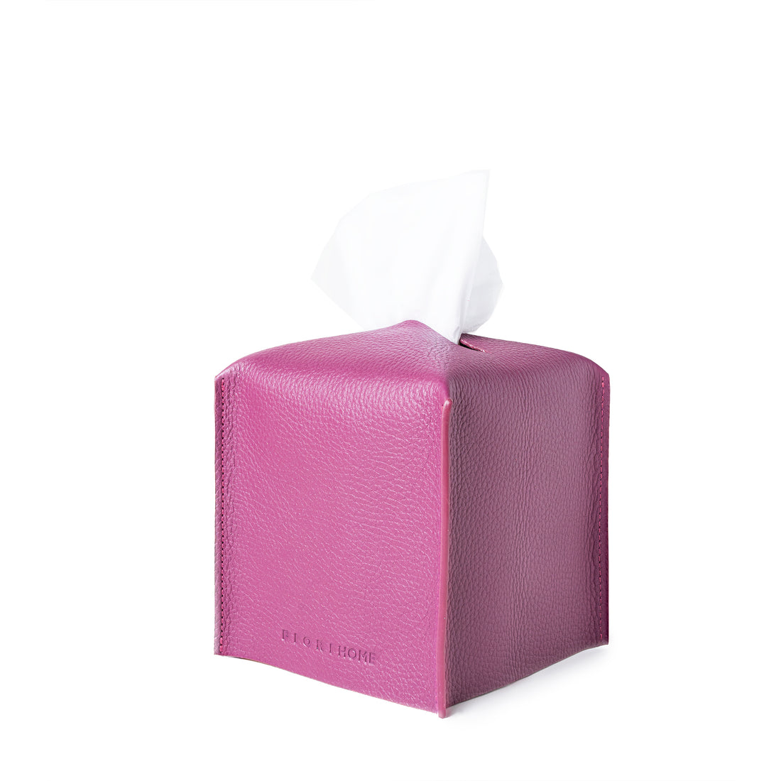 CAMERON TISSUE BOX COVER MAGENTA