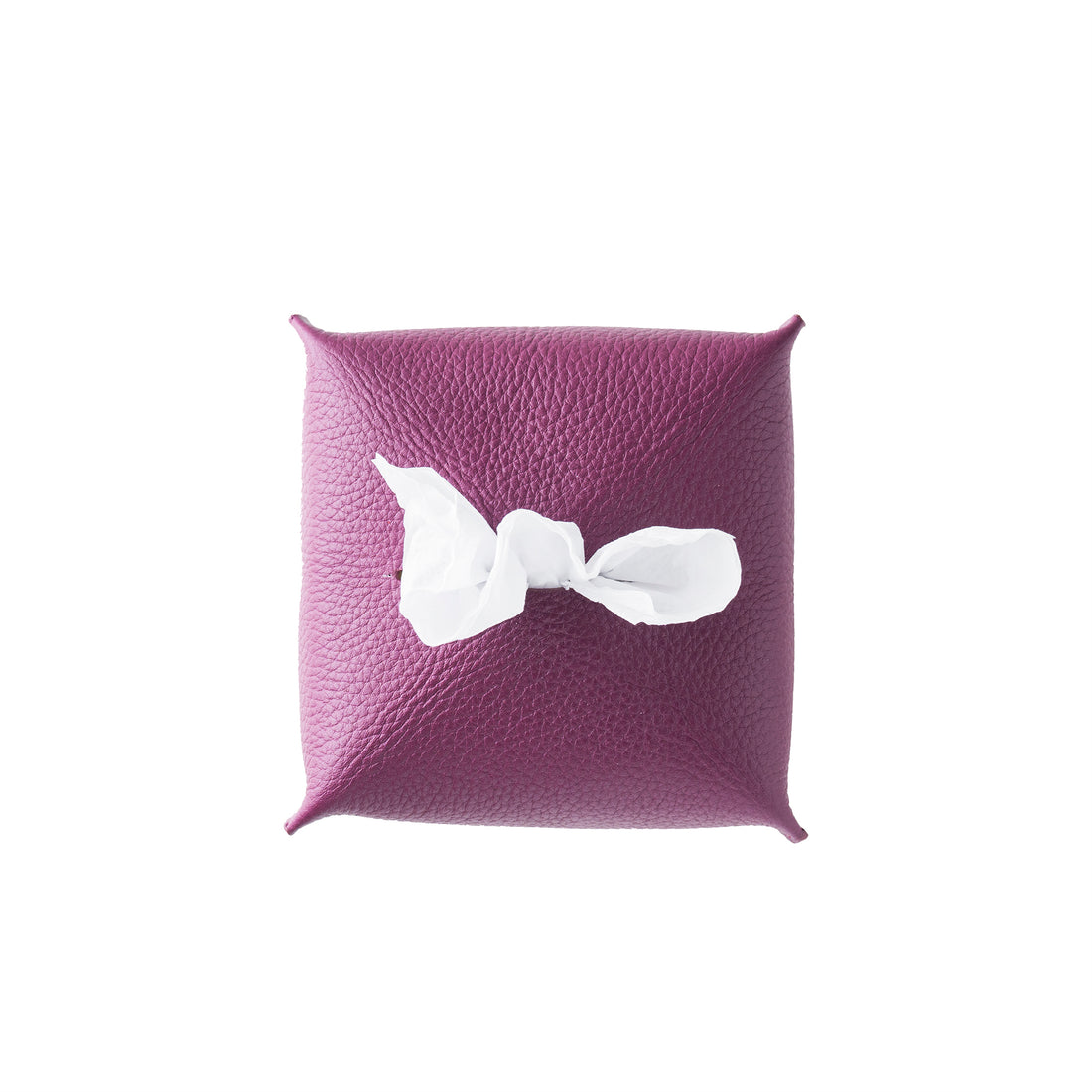 CAMERON TISSUE BOX COVER MAGENTA