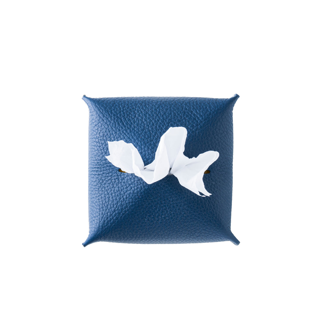 CAMERON TISSUE BOX COVER NAVY