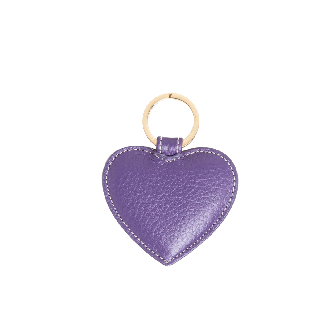 HEART KEYCHAIN GRAPE