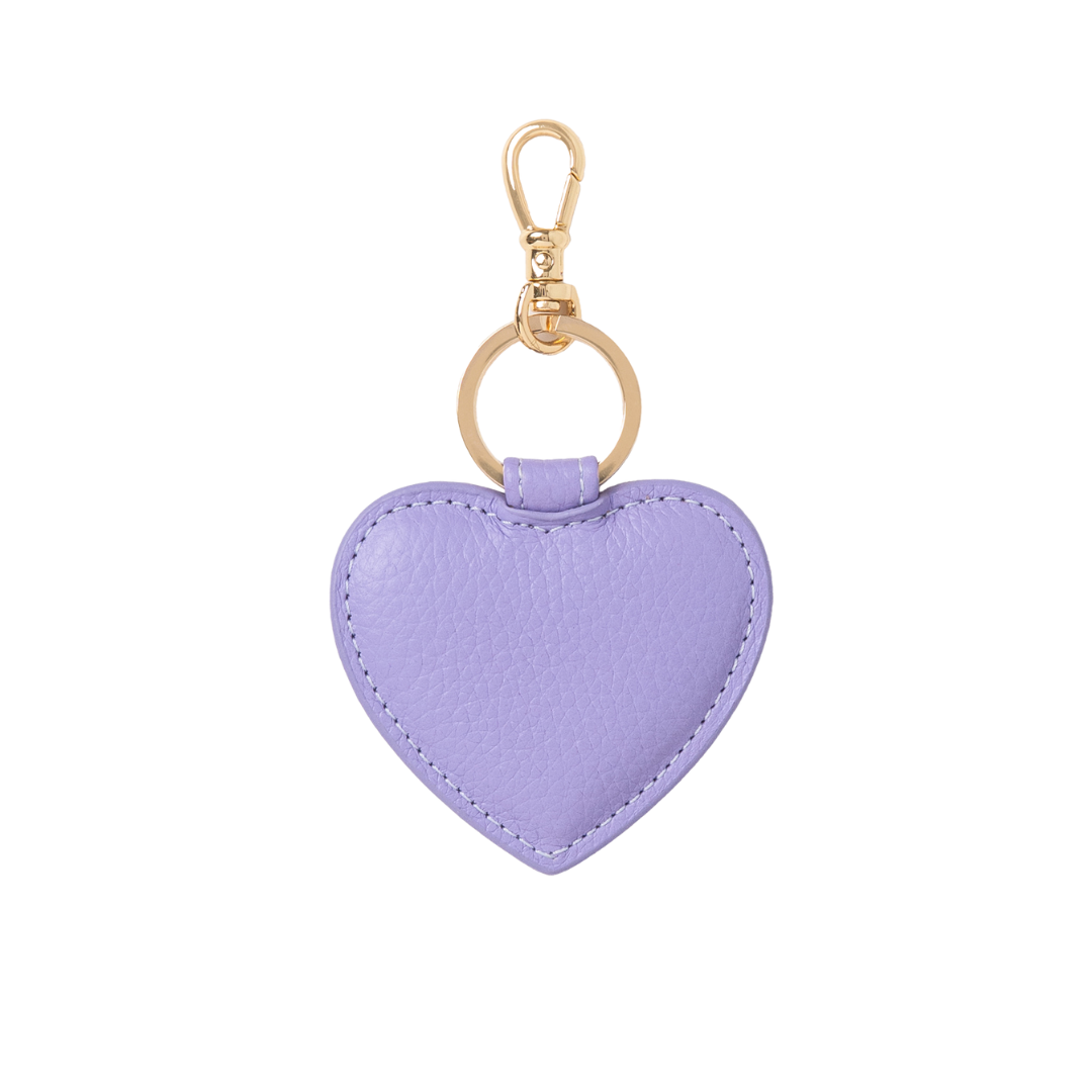 HEART KEYCHAIN WITH HOOK PAISLEY