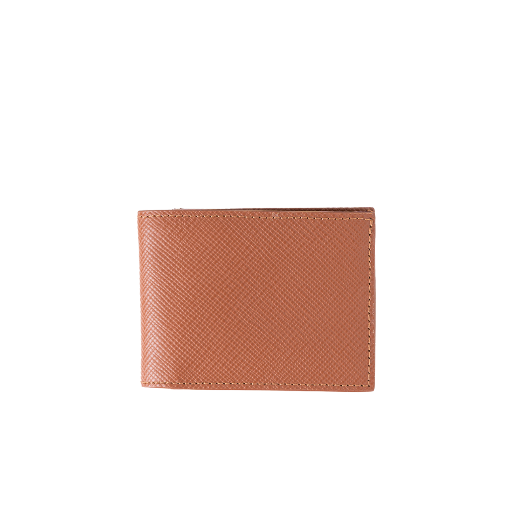 LUCCA BROWN SAFFIANO