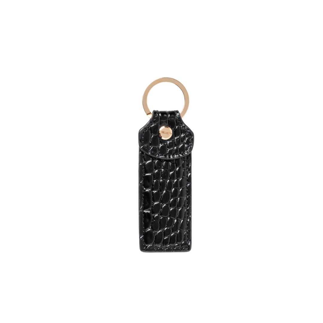 TROQUEL KEYCHAIN BLACK CROC
