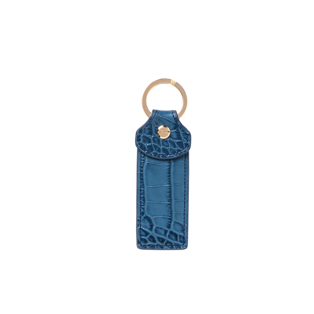 TROQUEL KEYCHAIN BLUE CROC