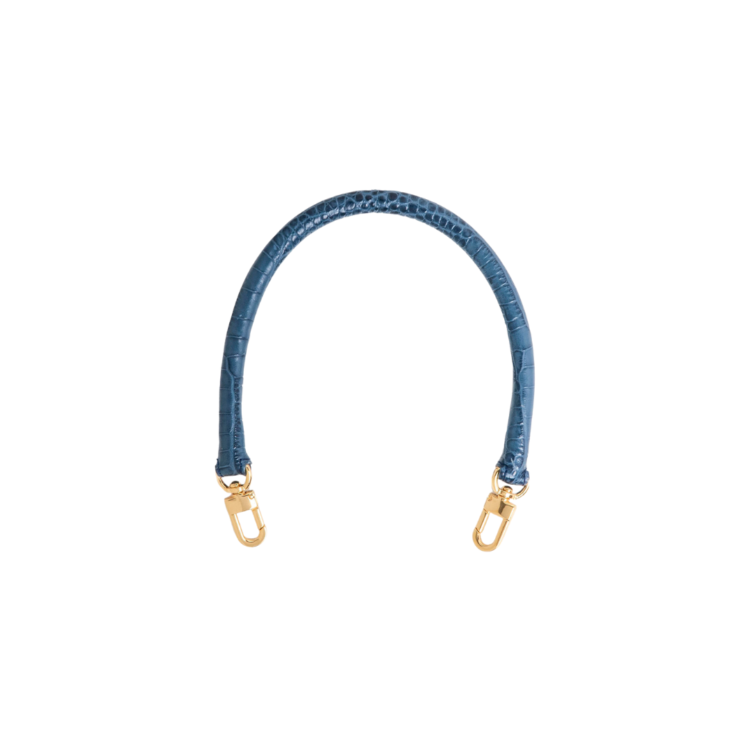 VERA HANDLE BLUE CROC