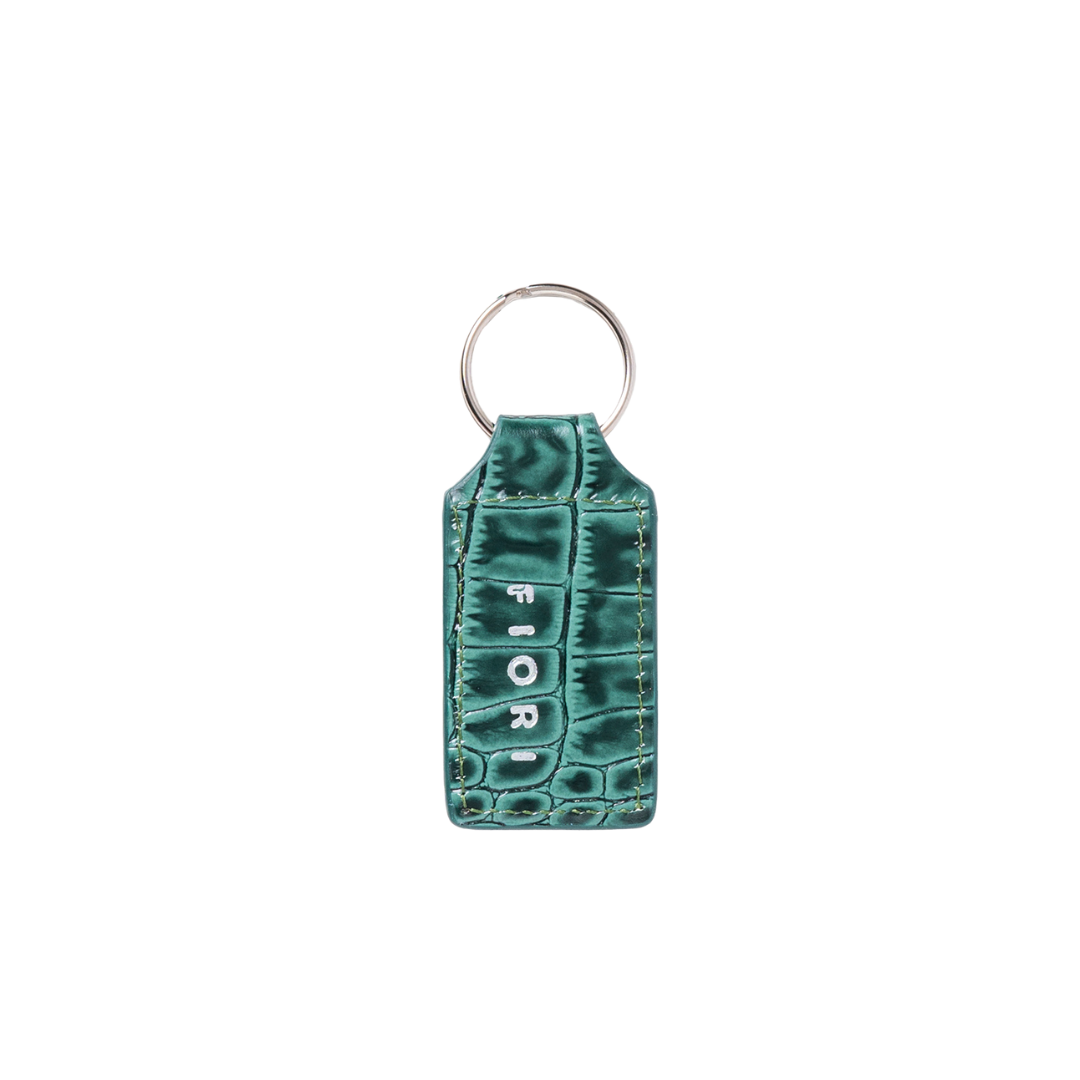 VICTOR KEYCHAIN GREEN CROC