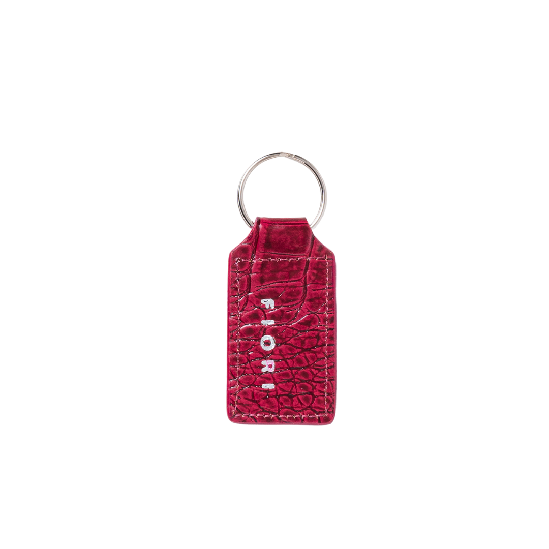 VICTOR KEYCHAIN RED CROC