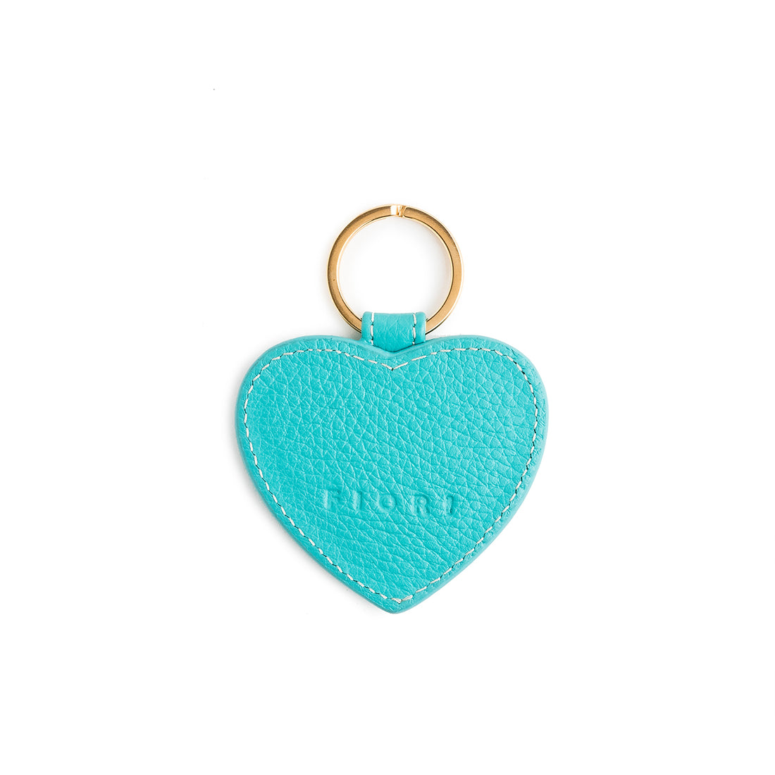 HEART KEYCHAIN TEAL