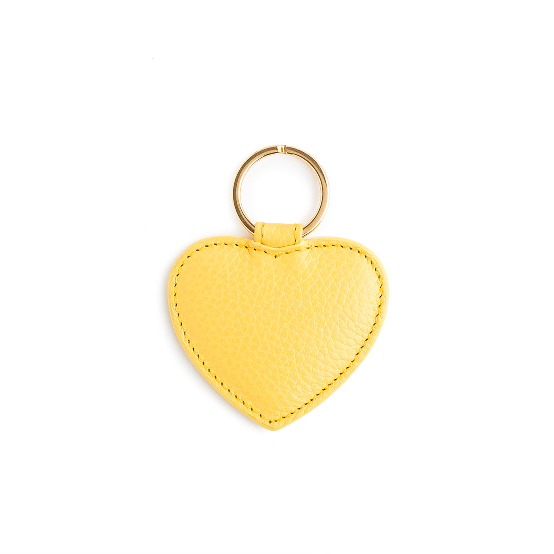 HEART KEYCHAIN YELLOW