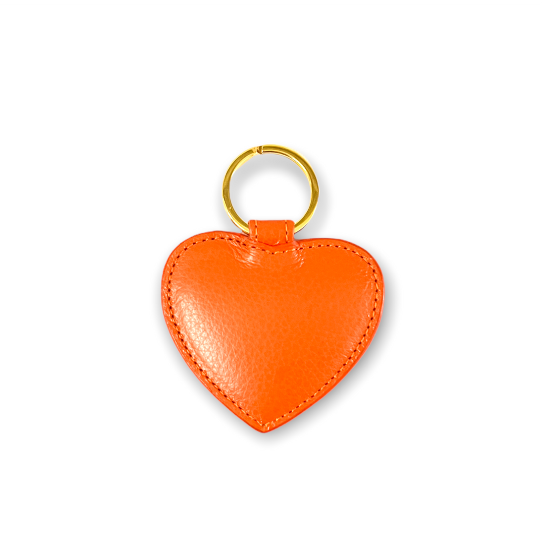 HEART KEYCHAIN ORANGE