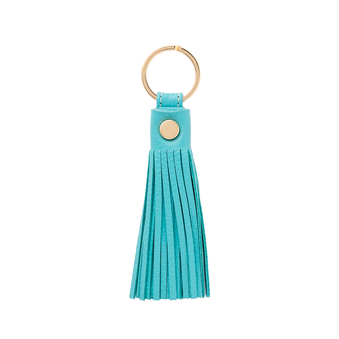 TASSEL KEYCHAIN TEAL
