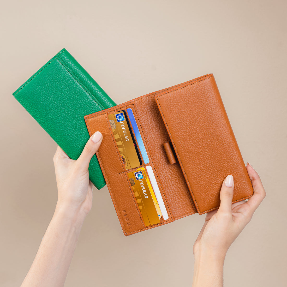 CARLA WALLET GREEN