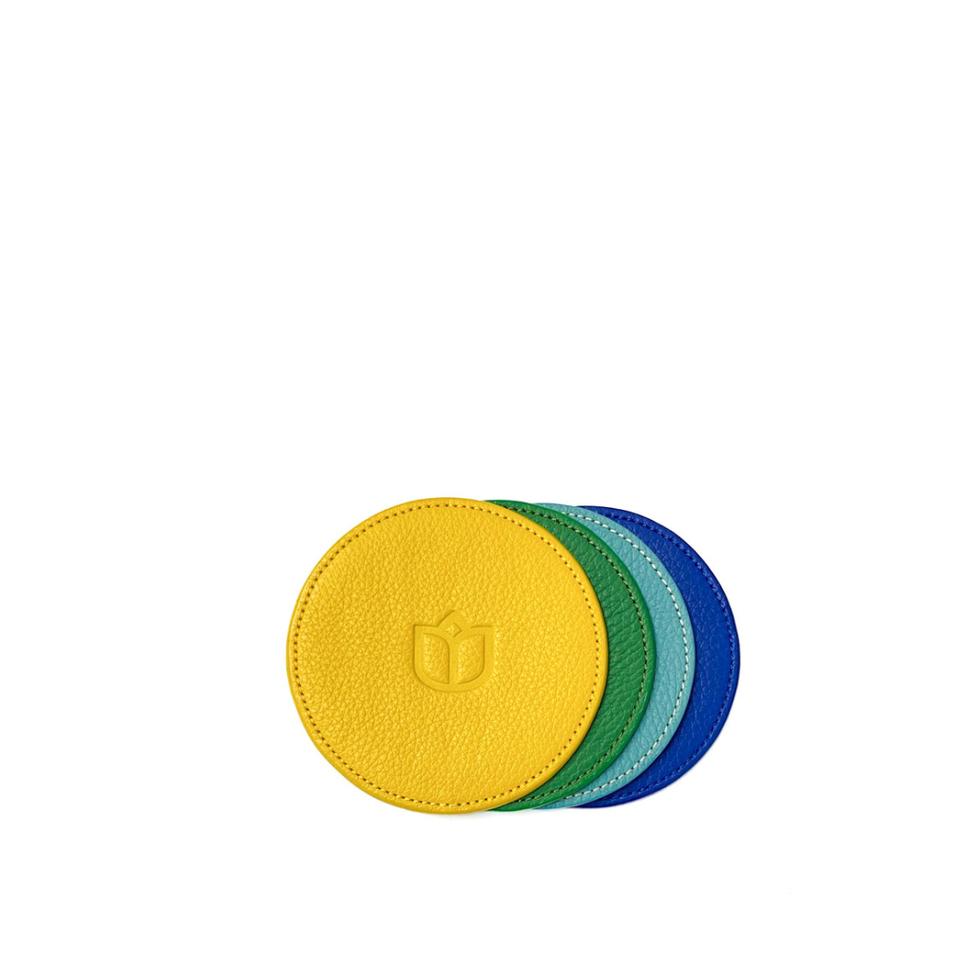 LEATHER COASTERS SUMMER