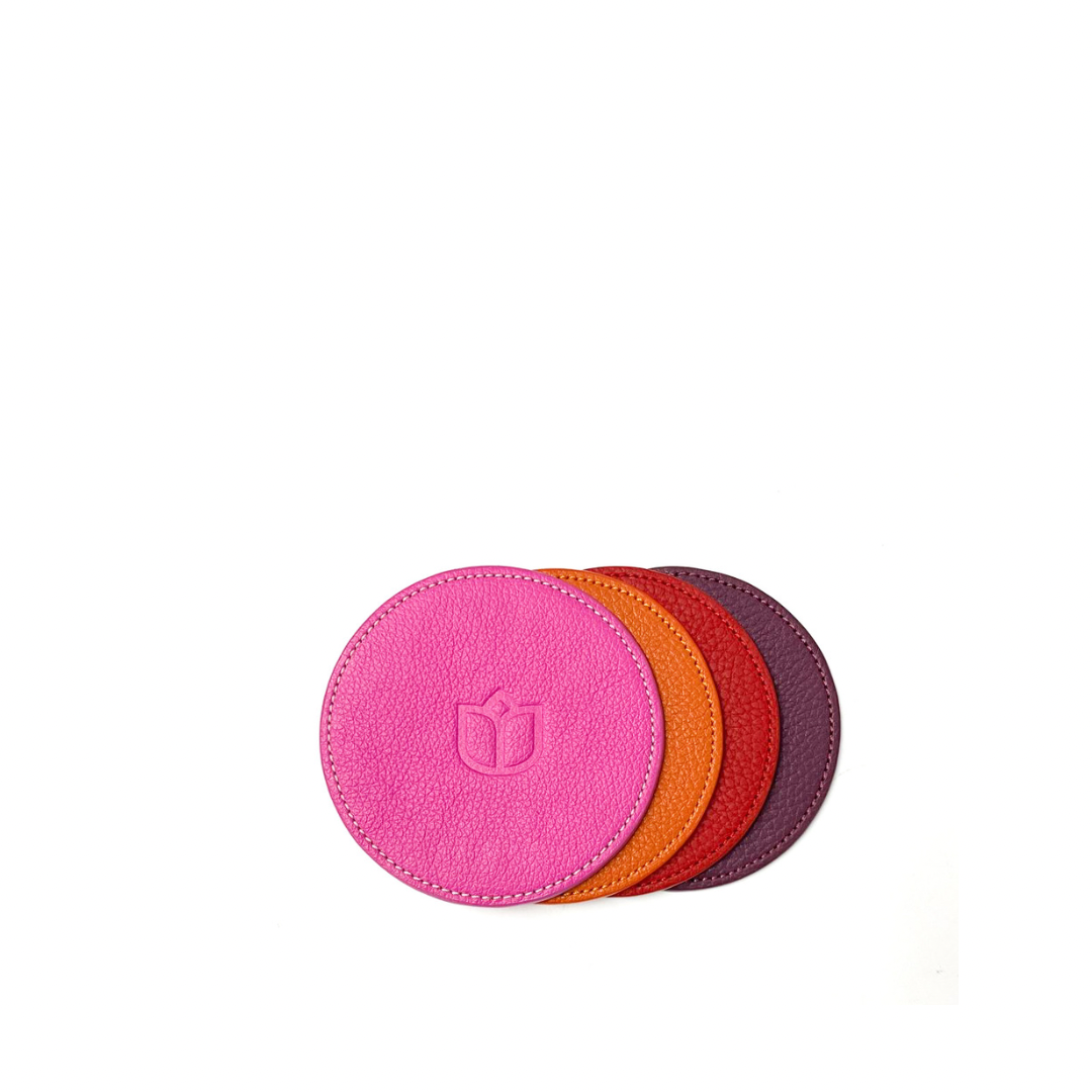 LEATHER COASTERS SPRING