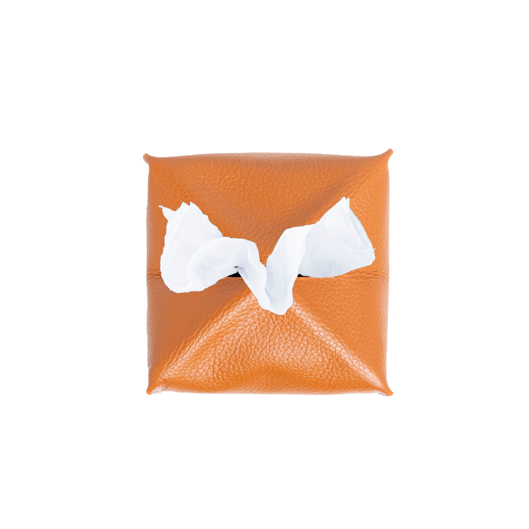 CAMERON TISSUE BOX COVER HONEY