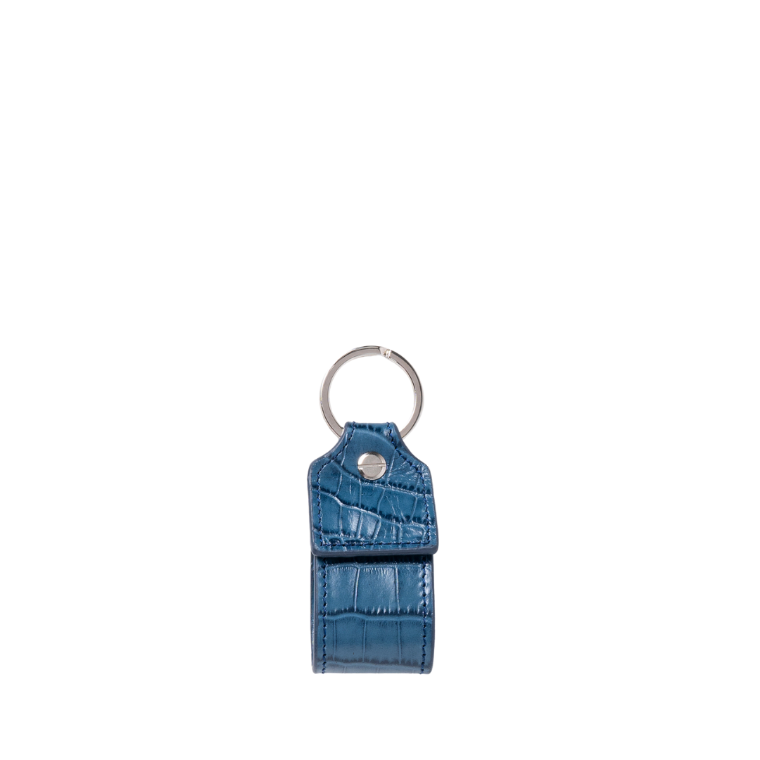CHARLIE KEYCHAIN BLUE CROC