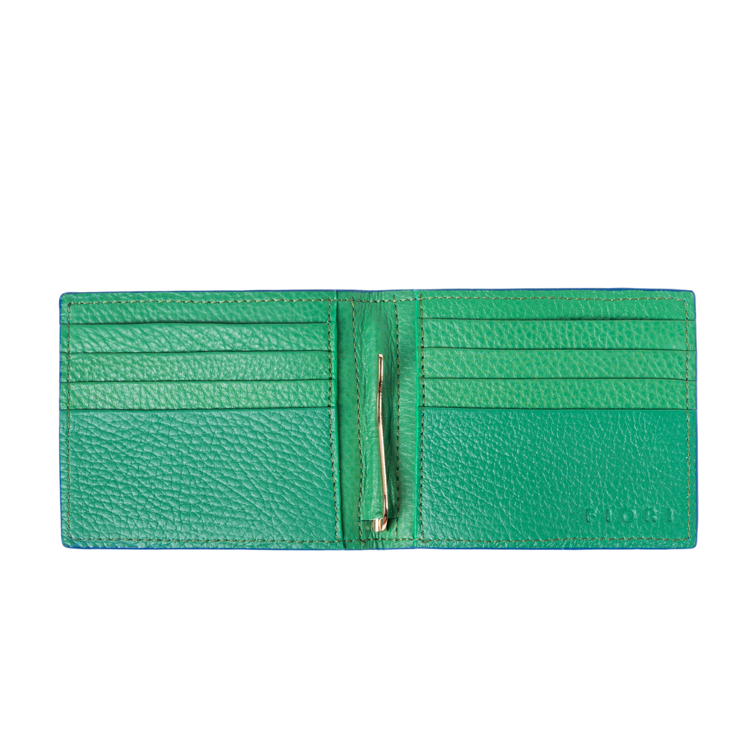 GEKKO MEN WALLET COBALT GREEN