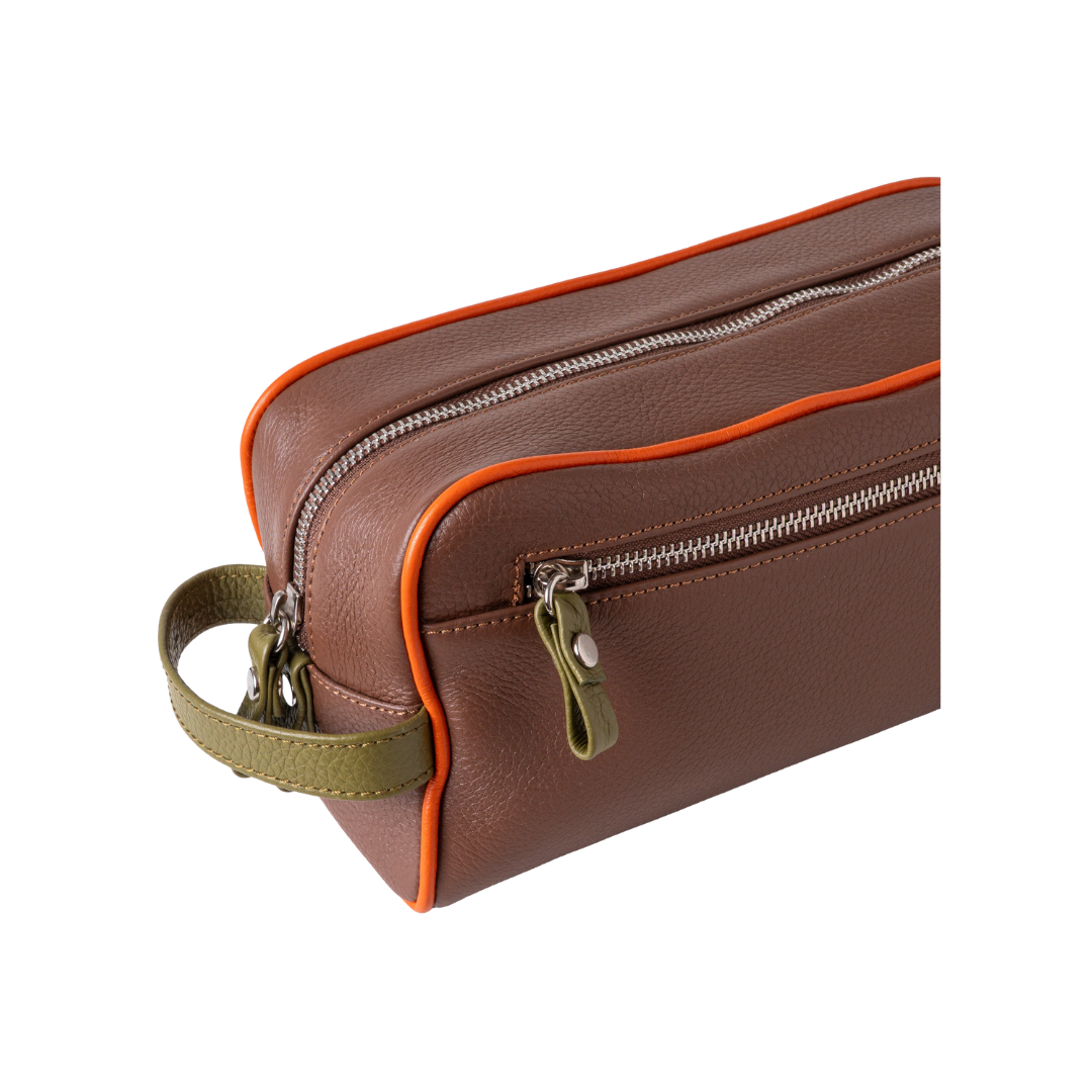 OLIVER TOILETRY BROWN MIX